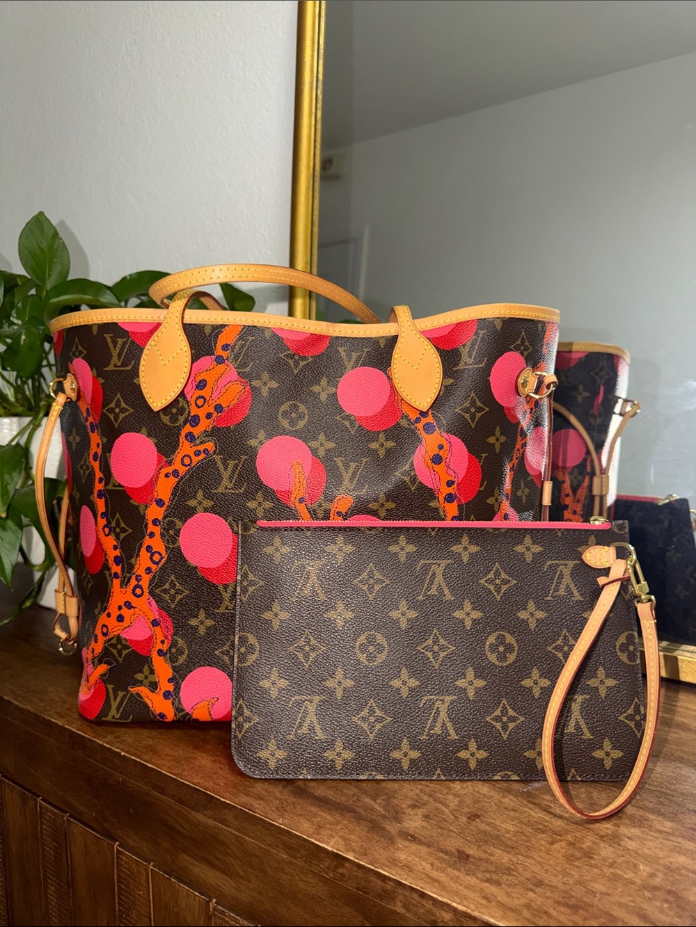 Louis Vuitton Neverfull MM Ramages Monogram Canvas Tote